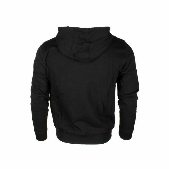 FILA Mens Classic Logo Hoodie Graphite M NWT - Picture 2 of 2